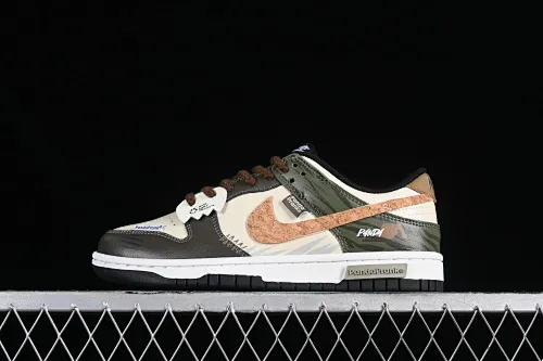 All Categories Nk SB Dunk Series Nk SB Dunk Low Low-top Sneakers Nk Dunk Low Panda Prank Jungle Crossing Forest Crisis SB Low-top Casual Sneakers DV0831-002